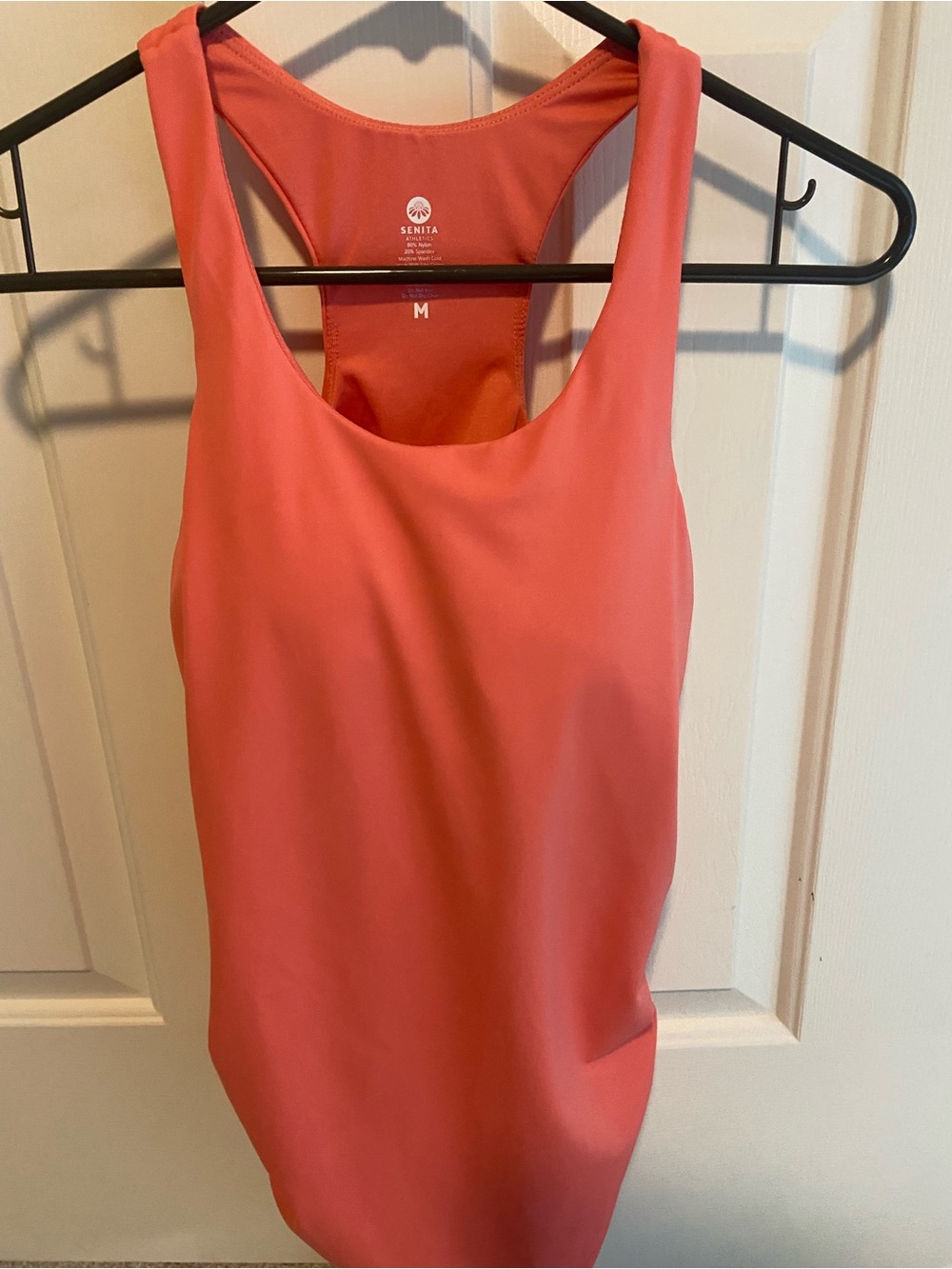 Senita Athletics Coral Racerback long swim tank